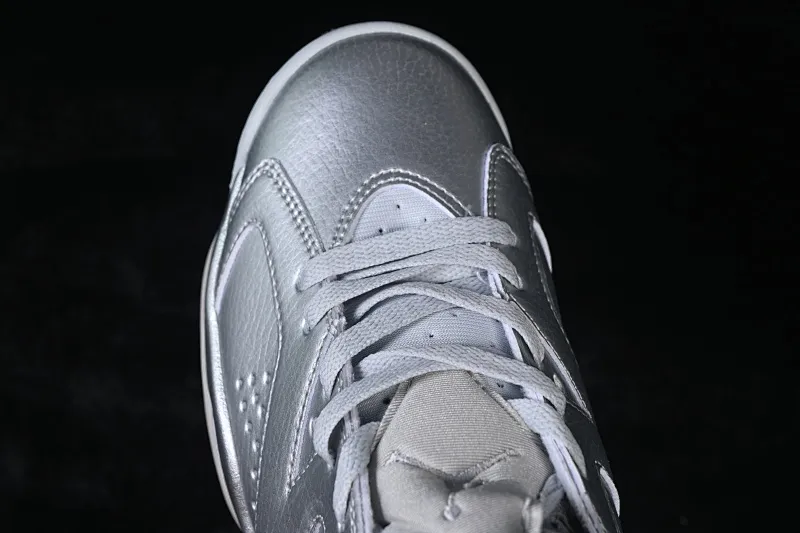 All categories Air Jordan Jordan series basketball shoes Air Jordan 6 PSG x Air Jordan 6 Retro AJ6 Joe 6 Liquid Silver Paris IQ5135-010